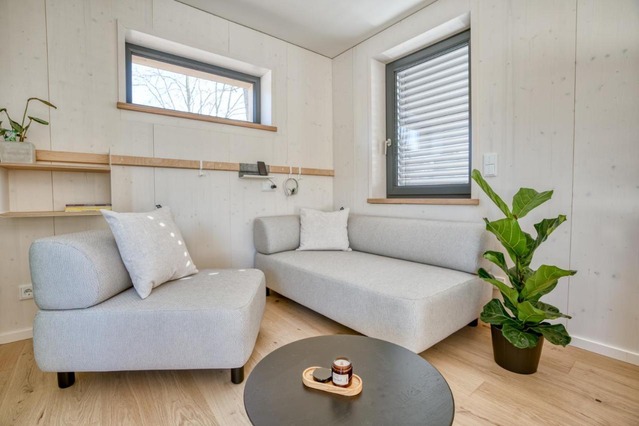 グリンマ Tiny Design-Modulhaus Mit 33 M²ヴィラ エクステリア 写真