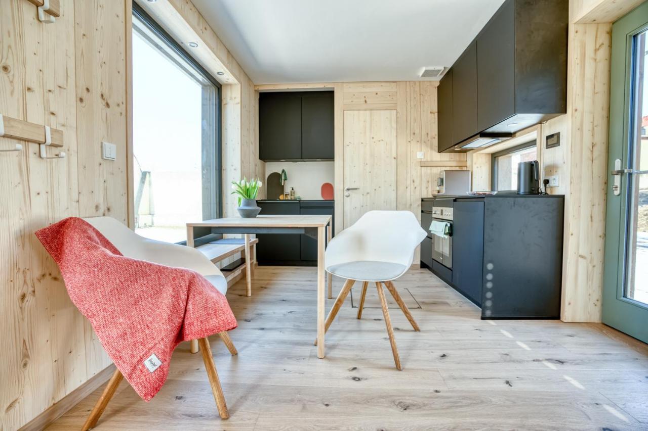 グリンマ Tiny Design-Modulhaus Mit 33 M²ヴィラ エクステリア 写真