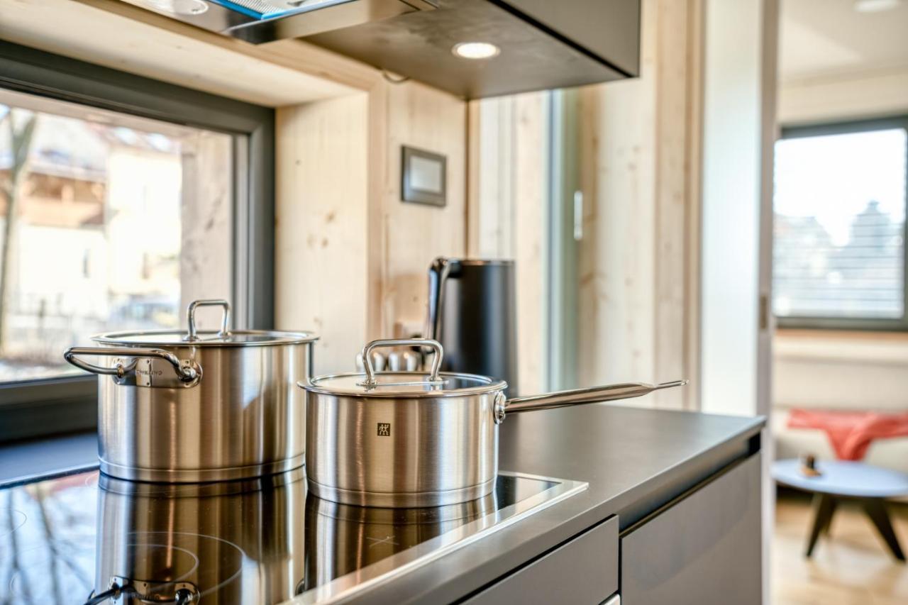 グリンマ Tiny Design-Modulhaus Mit 33 M²ヴィラ エクステリア 写真